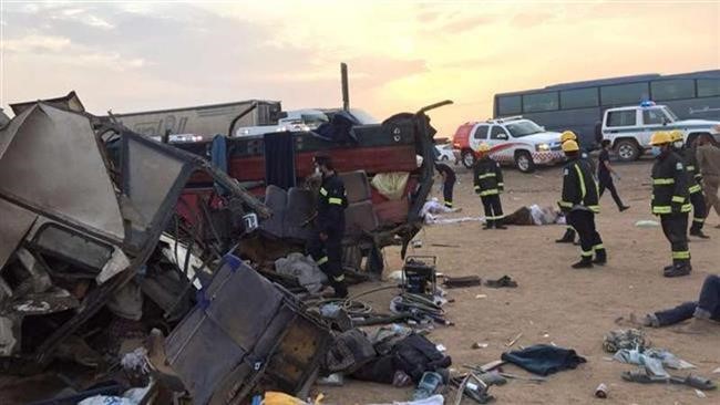 13 Umrah Pilgrims Killed in Bus Crash in Saudi Arabia