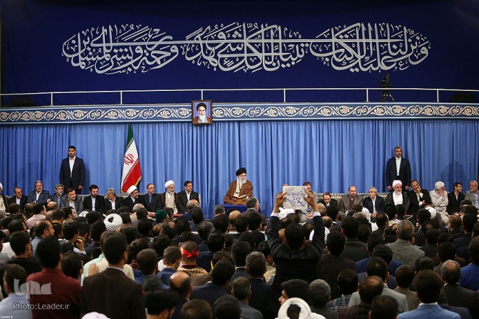 Leader Attends Quran Recitation Session