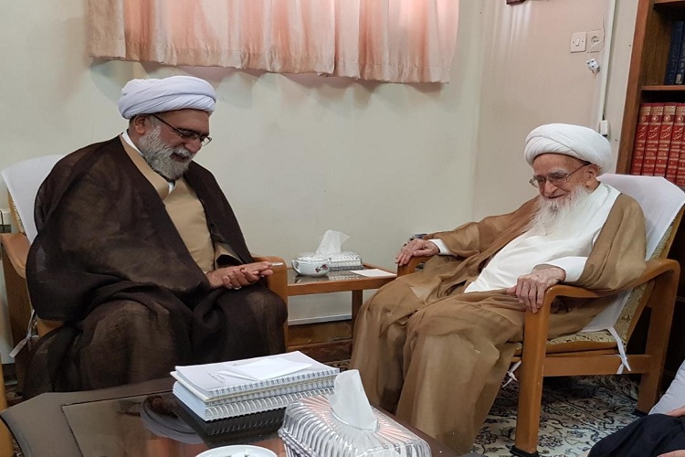 دیدار تولیت آستان قدس رضوی با مراجع عظام تقلید دیدار تولیت آستان قدس رضوی با مراجع عظام تقلید