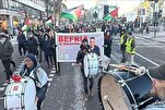 Massendemonstration in Stockholm gegen Waffenstillstandsverletzungen im Gazastreifen