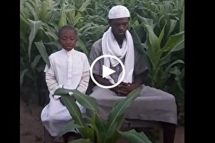 VIDEO: African Boy’s Quran Recitation in Farm