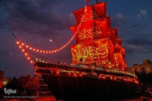 Special Moukeb in Shiraz during Muharram