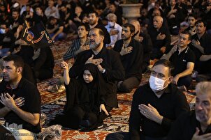 Muharram Mourning Ceremony in S Tehran Mausoleum
