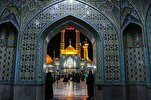 Qom Holy Shrine Pilgrims Served Votive Food on Hazrat Zahra Martyrdom Anniversary   