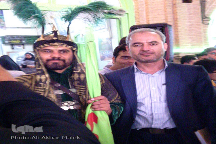برپایی خیمه عزاداری ابا عبدالله الحسین(ع) در سبزوار با قدمتی 100 ساله+عکس