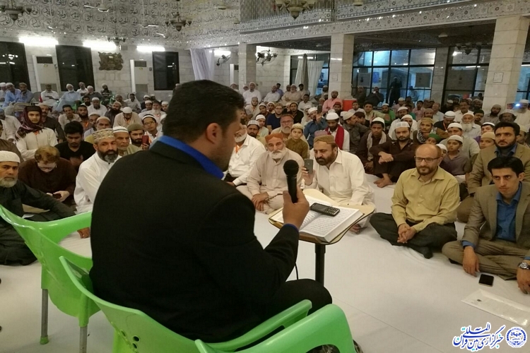 استقبال بی نظیر از قرآنیان ایرانی در پاکستان/ آموزش قرآن به همراه مترجم در پاکستان/