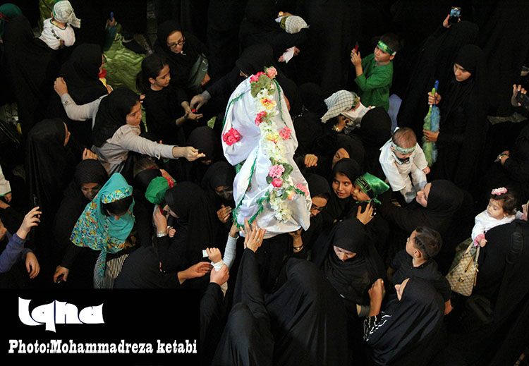 گزارش تصویری مراسم شیرخوارگان حسینی در همدان
