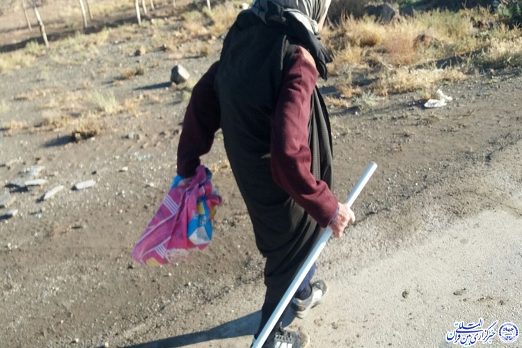 پیاده در راه عشق