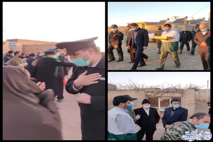 سفر پر برکت خادمان و مسئولان آستان قدس به روستای محروم خوشاب