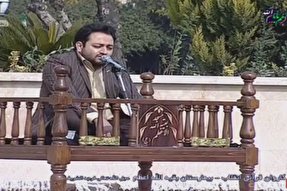 فیلم | تلاوت «سعید پرویزی» در بیمارستان بقیه‌الله الاعظم(عج)