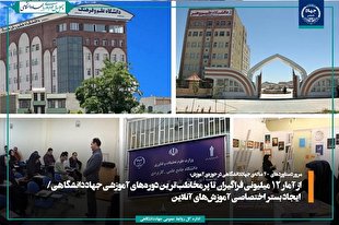 دستاورد‌های آموزشی جهاددانشگاهی؛ از ۱۲ میلیون فراگیر تا پرمخاطب‌ترین دوره‌ها