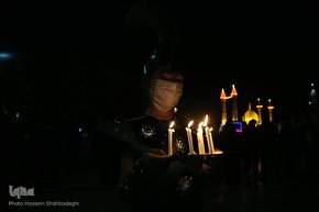 شام غریبان حسینی در جوار معصومه(س)