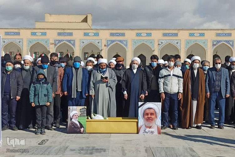 مراسم تشییع پیکر حجت‌الاسلام راستگو در مشهد برگزار شد