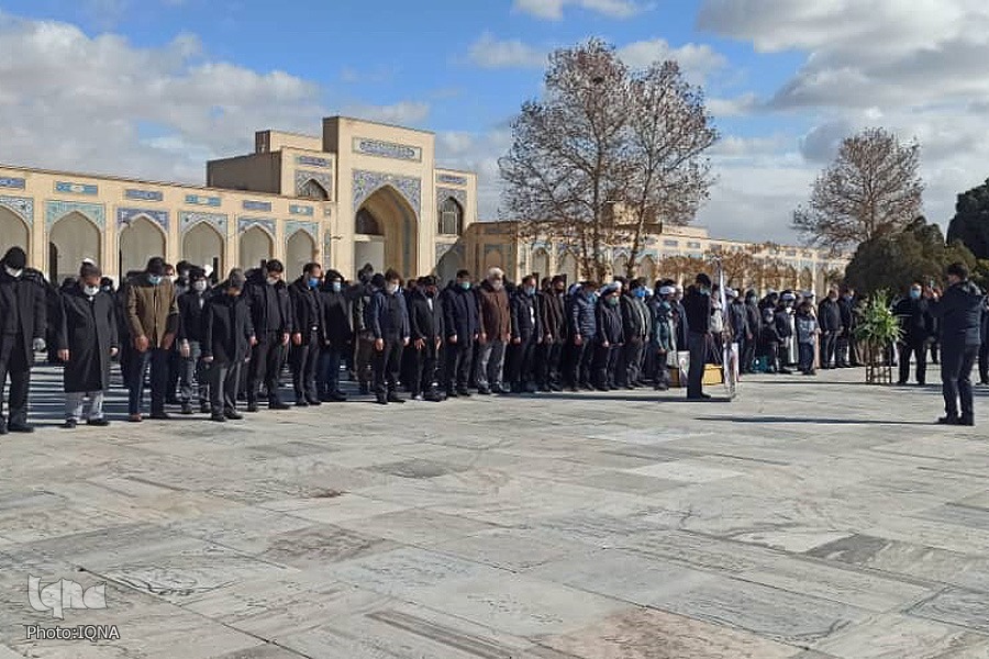 مراسم تشییع پیکر حجت‌الاسلام راستگو در مشهد برگزار شد
