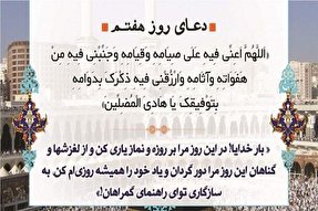 خداوندا مرا در ماه رمضان در روزه‌داری و عبادت یاری کن