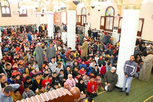 تعطیلات فصلی مساجد مصر برای کودکان + عکس