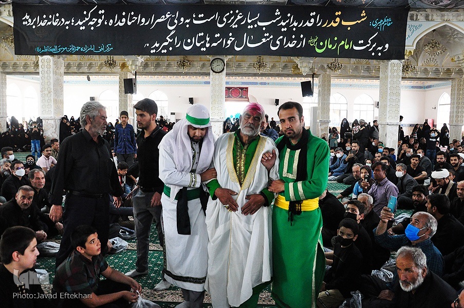 قنبرخوانی شب قدر شهادت امام علی(ع)