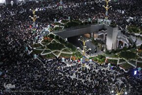 احیای شب ۲۱ رمضان در حرم رضوی