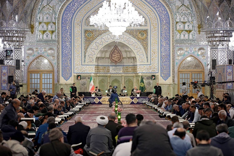 محفل قرآنی حرم مطهر رضوی