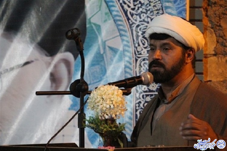 حجت اسلام علیرضا چهکندی‌نژاد مسئول دفتر نمایندگی ولی‌فقیه در ناحیه مقاومت بسیج کاشمر