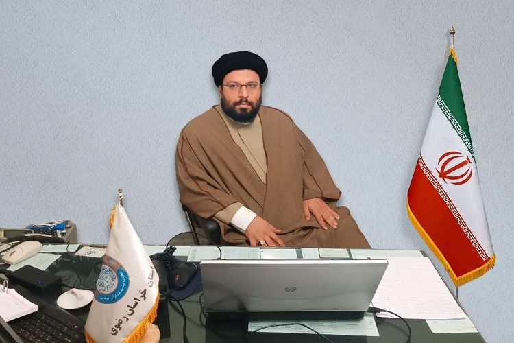 حجت الاسلام سید رضا حسینی، مدیر عامل اتحادیه موسسات قرآن و عترت خراسان رضوی