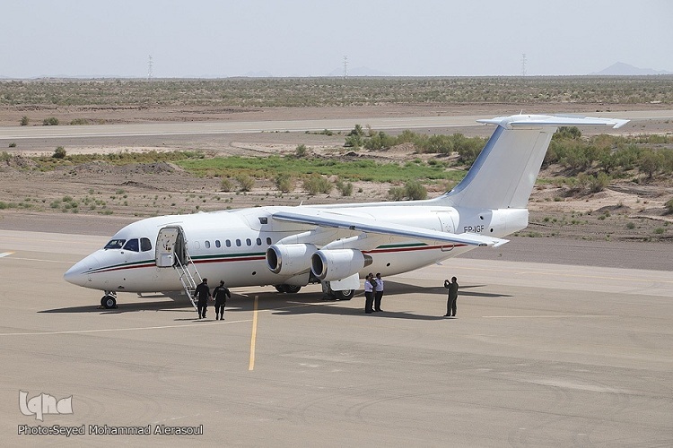 افتتاح سومین فرودگاه خراسان رضوی با حضور قالیباف