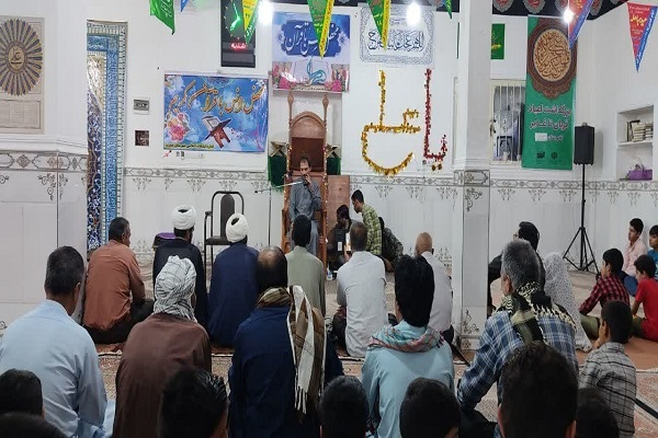 اجرای محفل قرآنی در نیمروز سیستان و بلوچستان + صوت