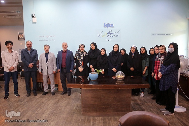 بازدید مدیرکل قرآن، عترت و نماز وزارت آموزش و پرورش از ایکنا