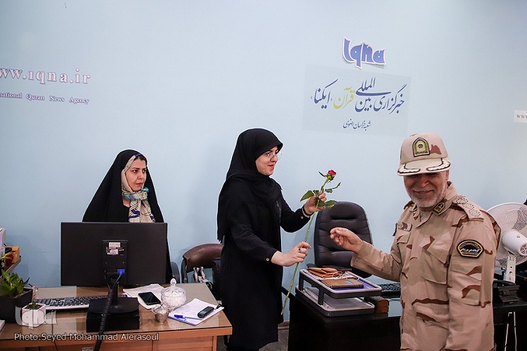 بازدید جانشین فرماندهی مرزبانی خراسان رضوی از ایکنا