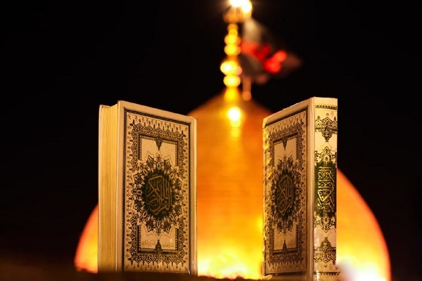 فیلم | حمل قرآن در عزاداری محرم حرم حسینی