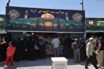 میزبانی موکب سیدالشهدای کربلا اسدآباد از زائران حسینی