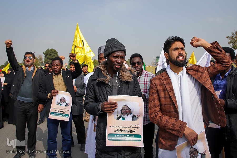 مراسم استقبال شیخ ابراهیم زکزاکی