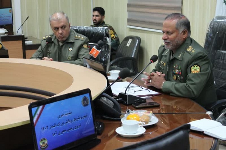 امیر سرتیپ رضا آذریان، فرمانده قرارگاه منطقه‌ای شمال شرق نزاجا