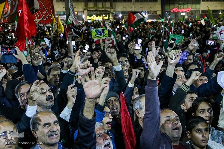 راهپیمایی حمایت از مردم غزه