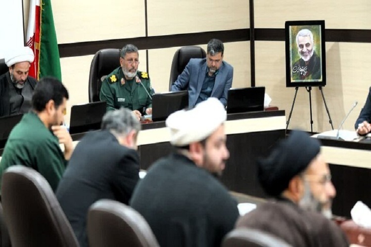 نشست هماهنگی مراسم تشییع شهدا در مشهد