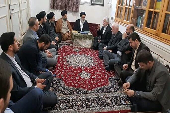 عکس | دیدار نوروزی استاندار گلستان با علمای استان