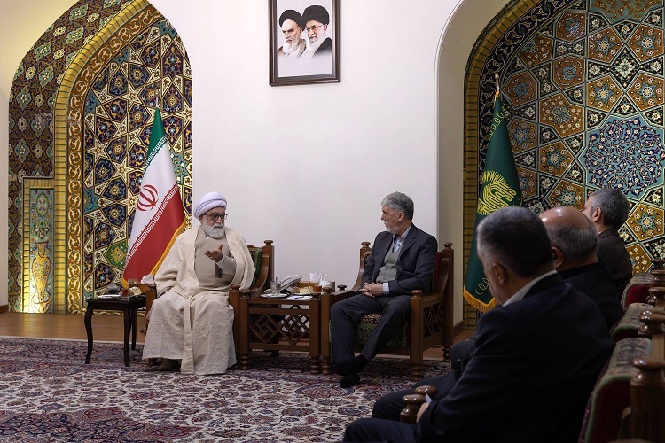 آیت‌الله احمد مروی، تولیت آستان قدس رضوی در دیدار وزیر فرهنگ و ارشاد اسلامی