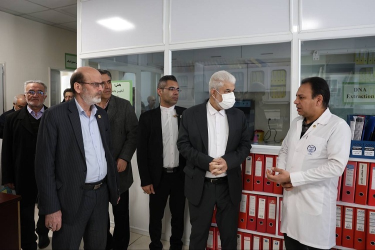 بازدید اعضای کمیسیون بهداشت و درمان مجلس از جهاد دانشگاهی خراسان رضوی