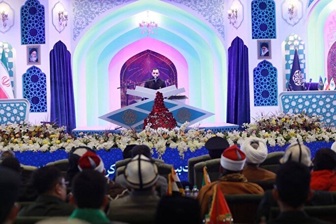 مراسم افتتاحیه مسابقات بینالمللی قرآن ایران در جوار حرم رضوی آغاز شد مراسم افتتاحیه مسابقات بینالمللی قرآن ایران در جوار حرم رضوی آغاز شد