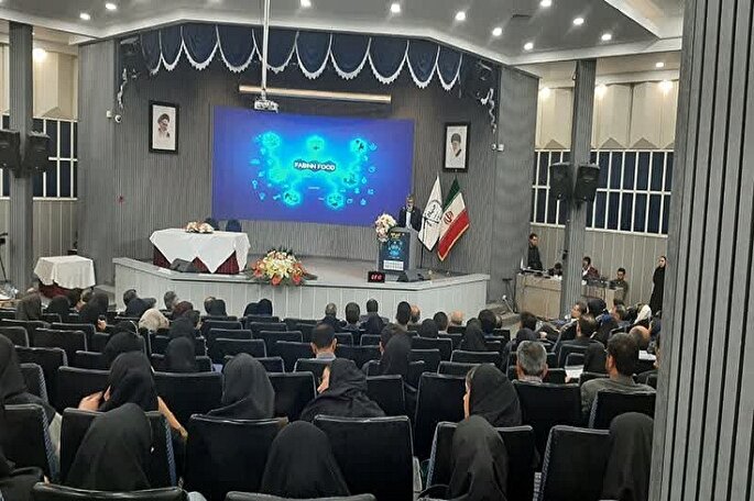 حسین امینی مشهدی، رئیس جهاددانشگاهی خراسان رضوی در اولین رویداد ملی فبین فود