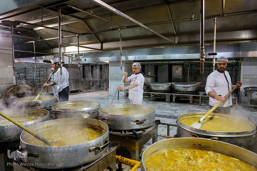آشپزخانه مرکزی حضرت رضا(ع)