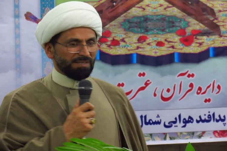 حجت‌الاسلام والمسلمین محمد عدیده رئیس عقیدتی-سیاسی منطقه پدافند هوایی شمال شرق