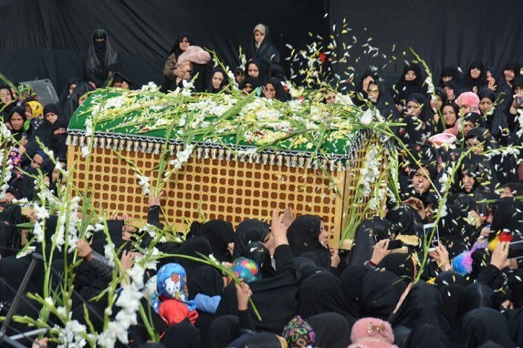 راهپیمایی زنان نوغان مشهد در سالروز شهادت امام رضا(ع) راهپیمایی زنان نوغان مشهد در سالروز شهادت امام رضا(ع)