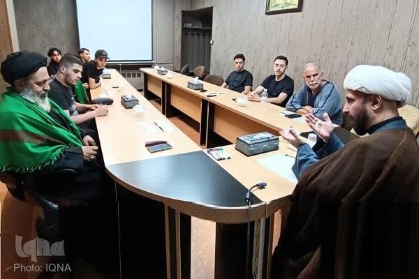 نشست ارتباطی فراگیران بلژیکی مؤسسه آموزش‌های کوتاه‌مدت المصطفی برگزار شد + عکس