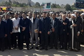 فیلم | تجمع مردم خرم‌آباد در محکومیت ترور شهید سید حسن نصرالله