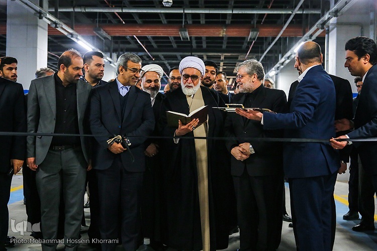 افتتاحیه پارکینگ توحید