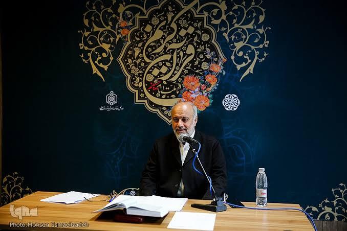 محمدرضا شفیعی مومن قاری قرآن مدیر قرآنی موقوفه شهدای شاندیز