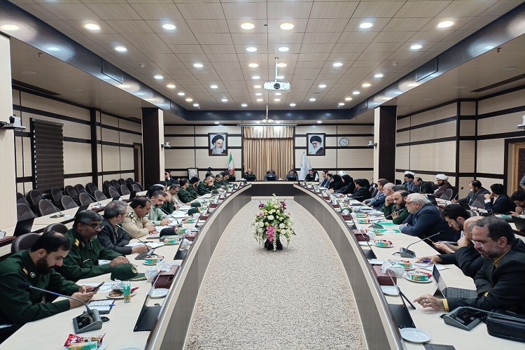 غلامحسین مظفری، استاندار خراسان رضوی در جلسه هماهنگی کنگره ۱۸ هزار شهید خراسان رضوی