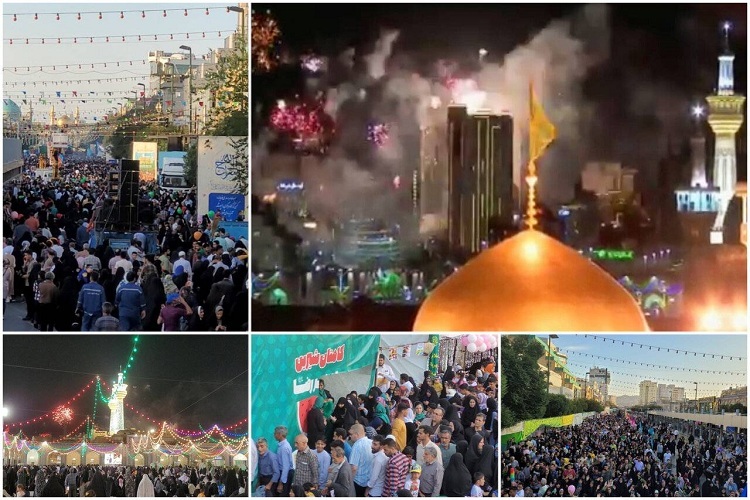 برگزاری بزرگترین جشن خانوادگی امام رضایی‌ها در مشهد