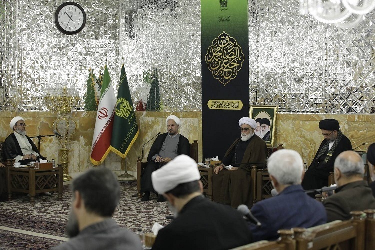 آیت‌الله احمد مروی، تولیت آستان قدس رضوی در دیدار اعضای ستاد بزرگداشت دهه کرامت کشور